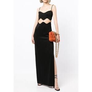 Galvan London Siren Illusion Waist Gown Sz FR42/ US 10